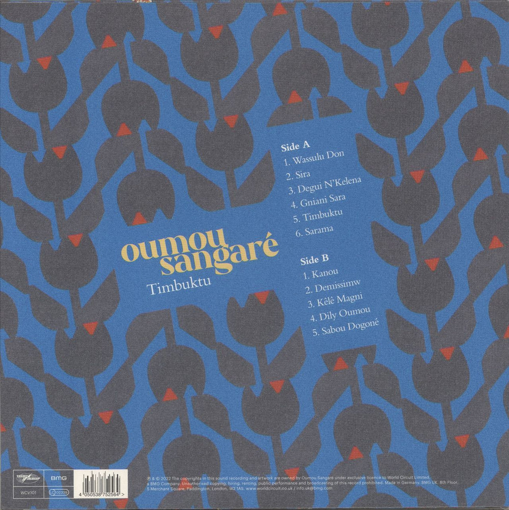 Oumou Sangare Timbuktu - 180g Vinyl UK vinyl LP album (LP record) 4050538752564