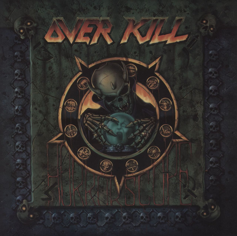 Overkill Horrorscope German vinyl LP album (LP record) 7567-82283-1