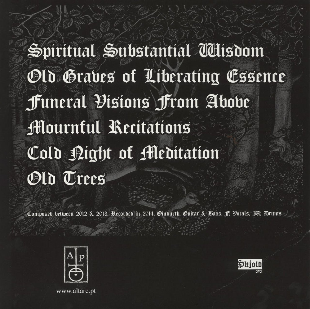 Owl's Blood Cold Night Of Meditation European vinyl LP album (LP record)