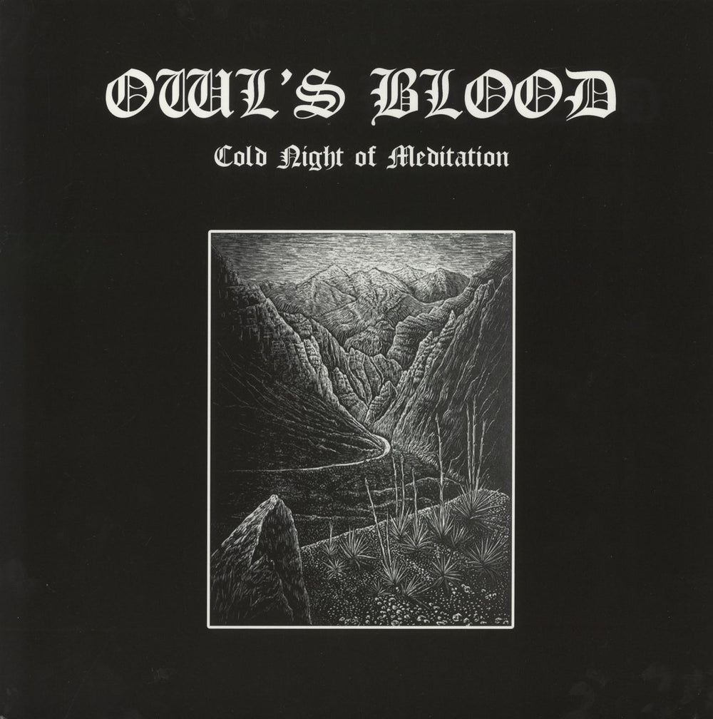 Owl's Blood Cold Night Of Meditation European vinyl LP album (LP record) ALTLP007
