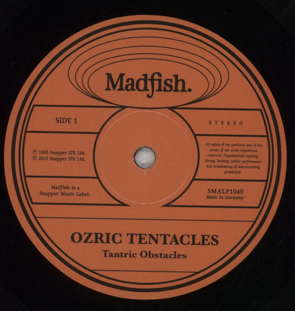 Ozric Tentacles Tantric Obstacles - 180gram UK 2-LP vinyl record set (Double LP Album) OZR2LTA846261