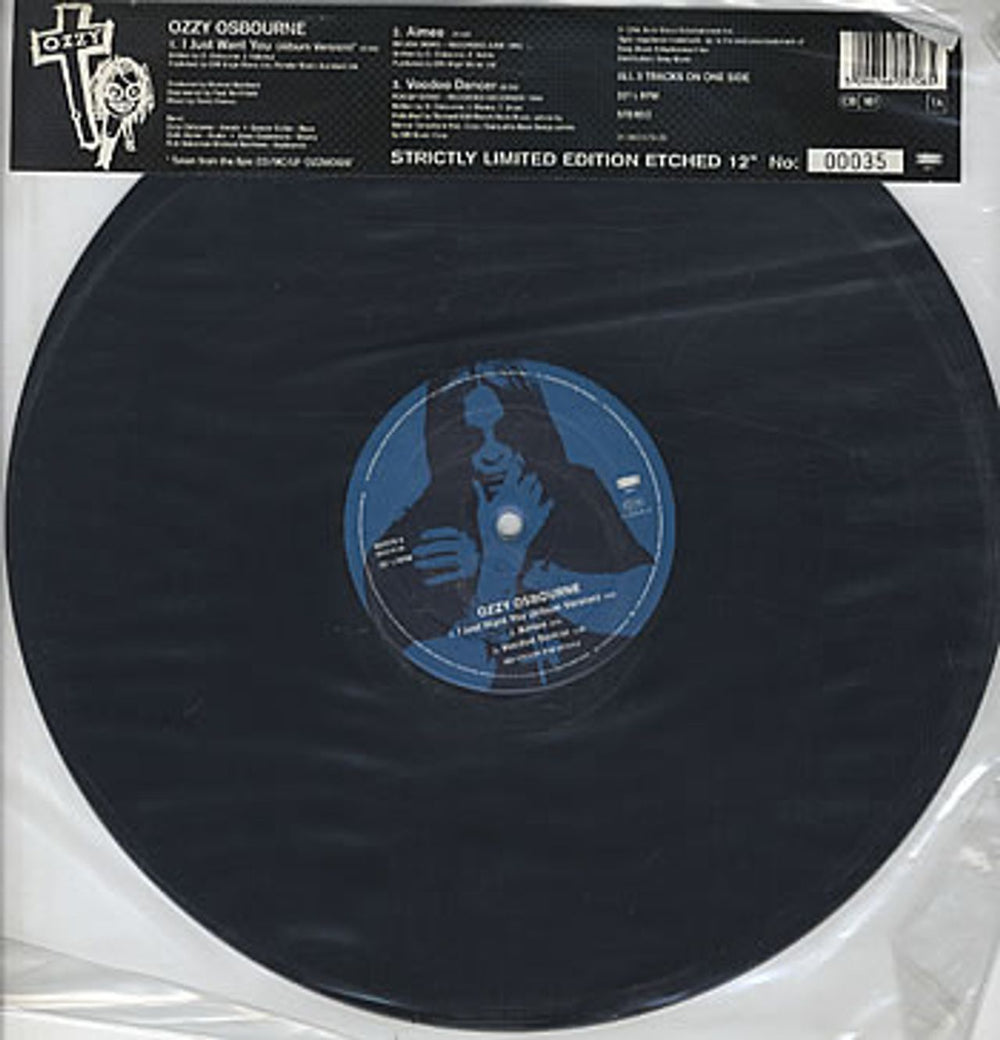 Ozzy Osbourne I Just Want You UK 12" vinyl single (12 inch record / Maxi-single) 6635706