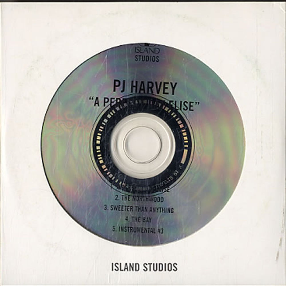 P.J. Harvey A Perfect Day Elise - 5-trk UK Promo CD single (CD5 / 5") CIDDJ718