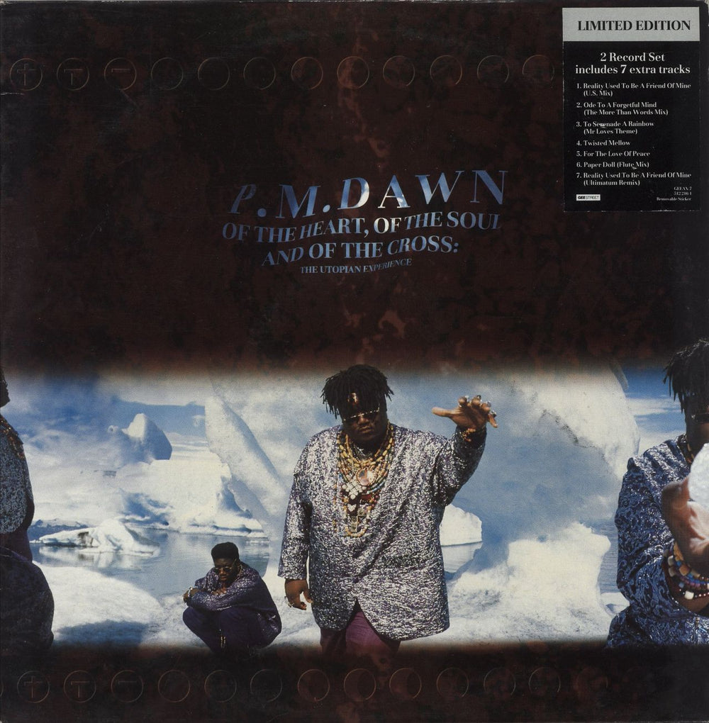 P. M. Dawn Of The Heart, Of The Soul And Of The Cross UK 2-LP vinyl record set (Double LP Album) GEEAX-7