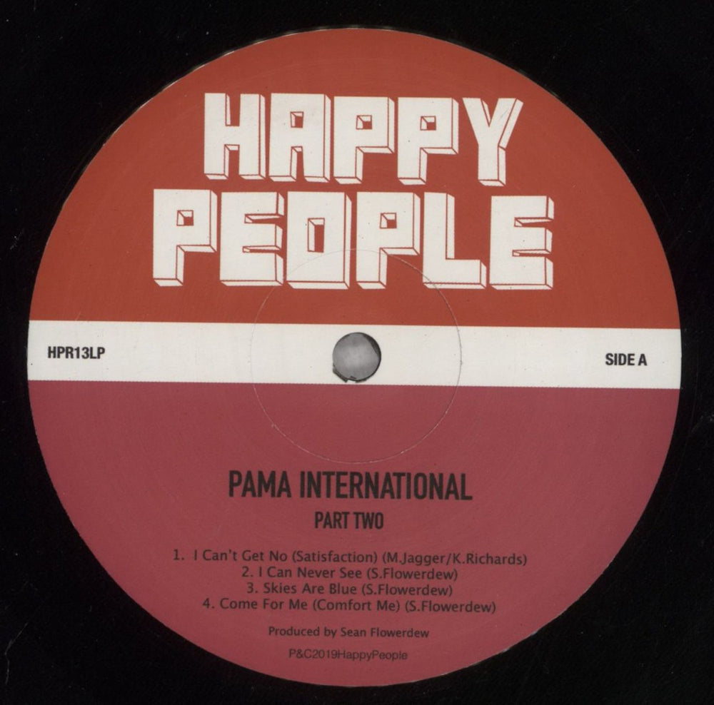 Pama International Part Two UK vinyl LP album (LP record) QAQLPPA837673