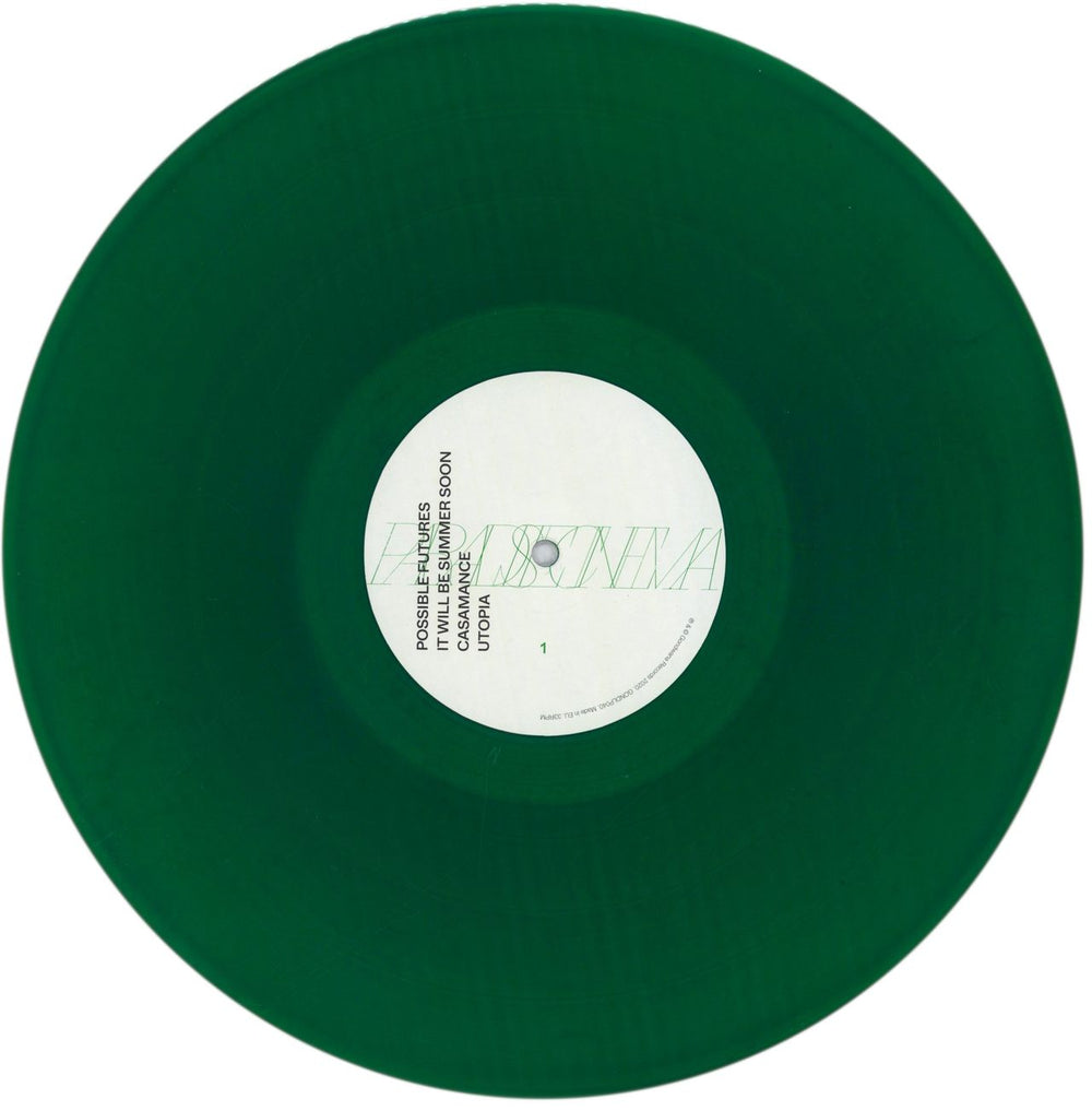 Paradise Cinema Paradise Cinema - Transparent Green Vinyl US vinyl LP album (LP record) 784LPPA845329