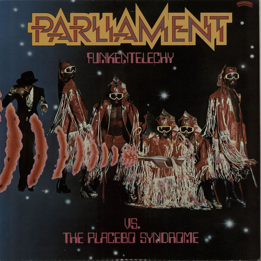 Parliament Funkentelechy Vs. The Placebo Syndrome + Comic book + Poster UK vinyl LP album (LP record) CALH2021