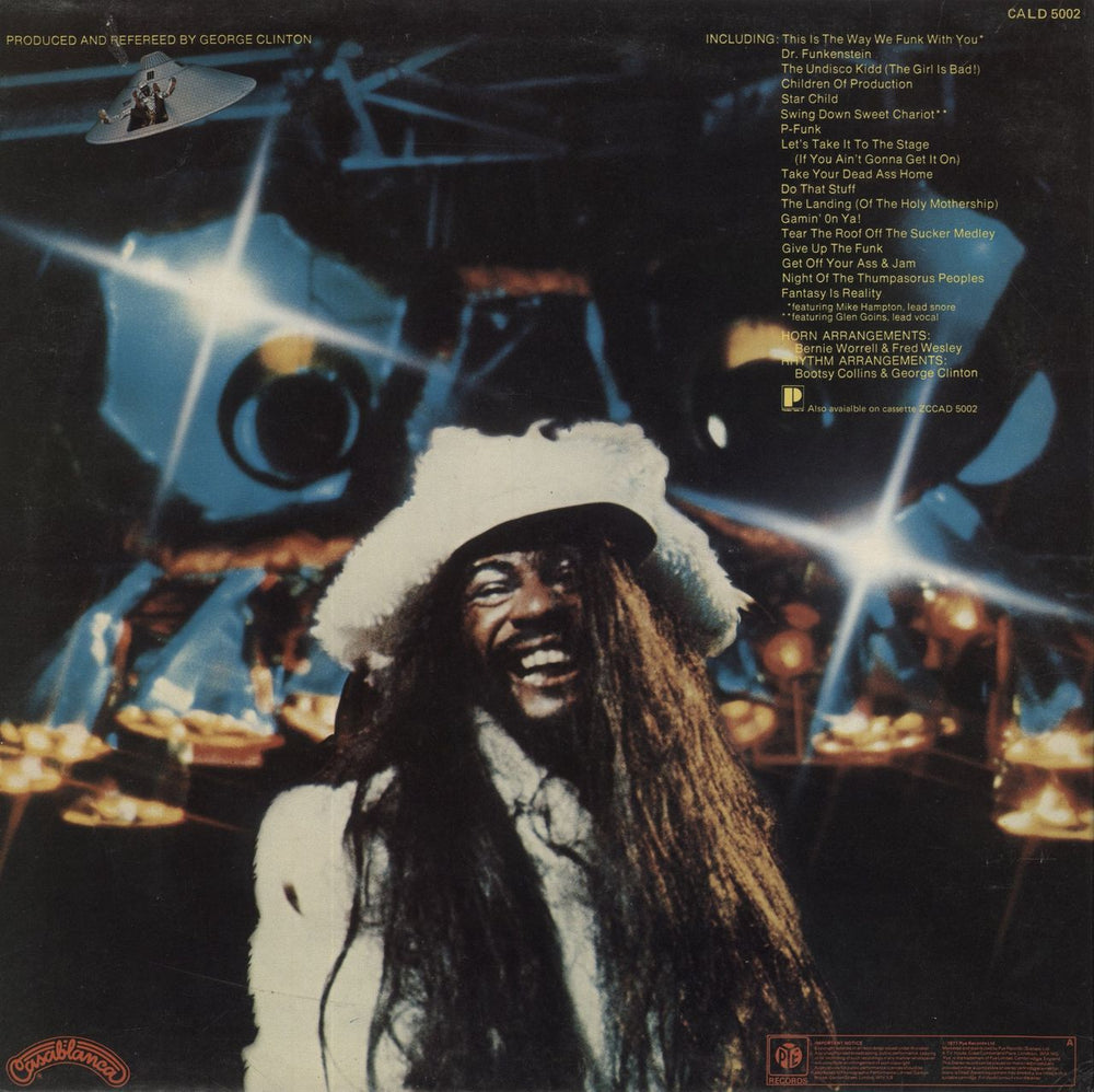 Parliament Live - P. Funk Earth Tour - Complete UK 2-LP vinyl record set (Double LP Album)