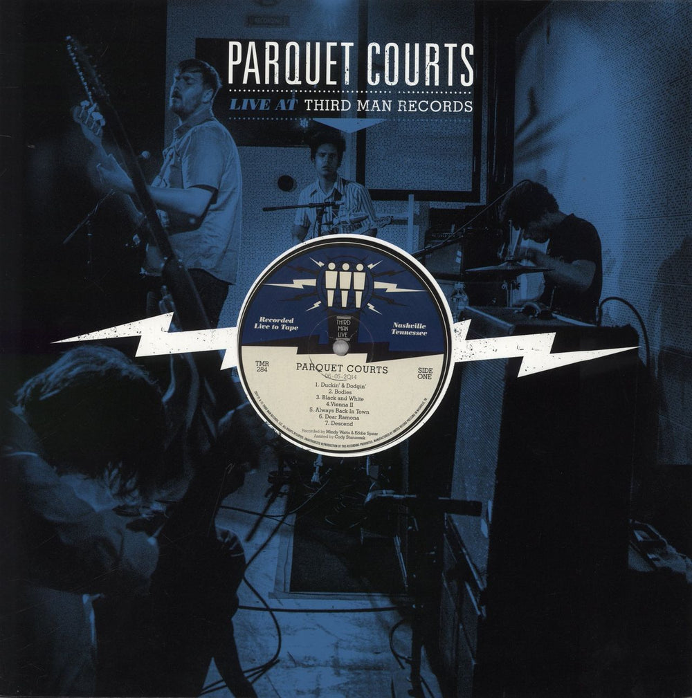 Parquet Courts Live At Third Man Records US vinyl LP album (LP record) TMR284