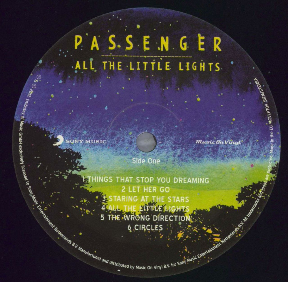 Passenger All The Little Lights - 180gm UK vinyl LP album (LP record) PGALPAL823850