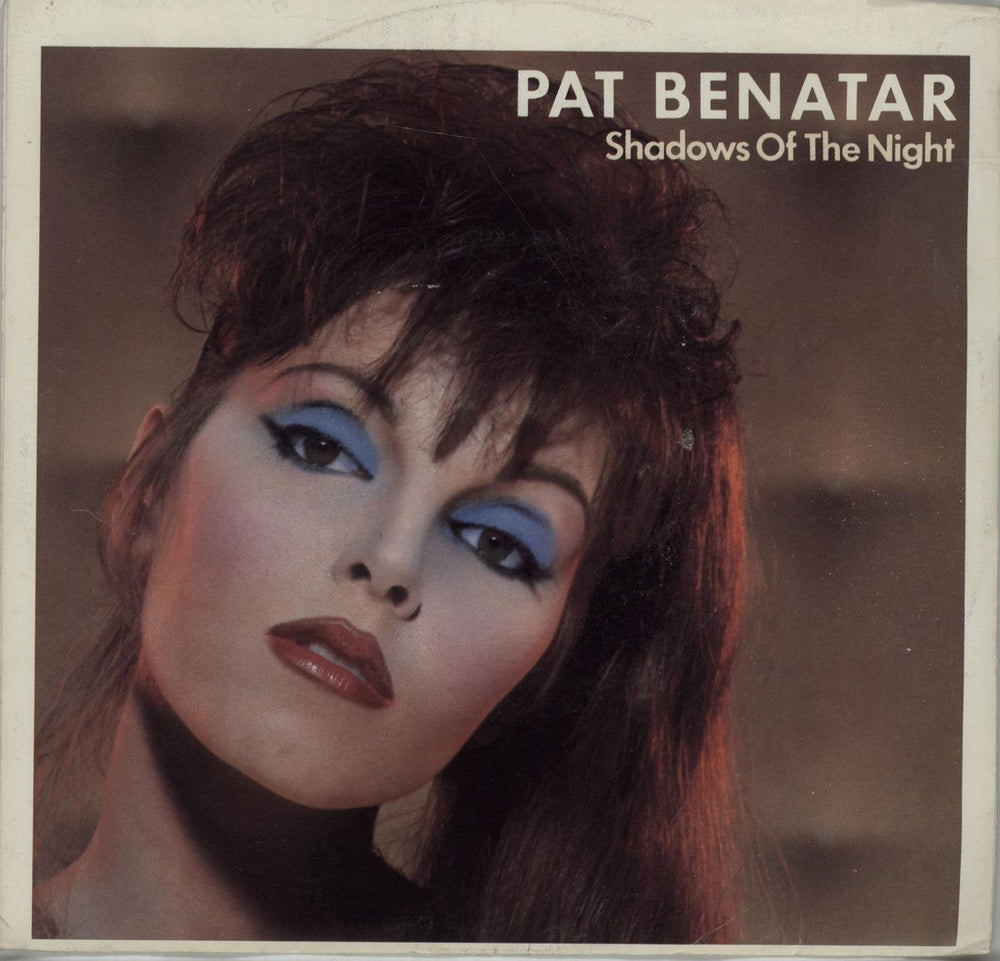 Pat Benatar Shadows Of The Night US 7" vinyl single (7 inch record / 45) CHS2647