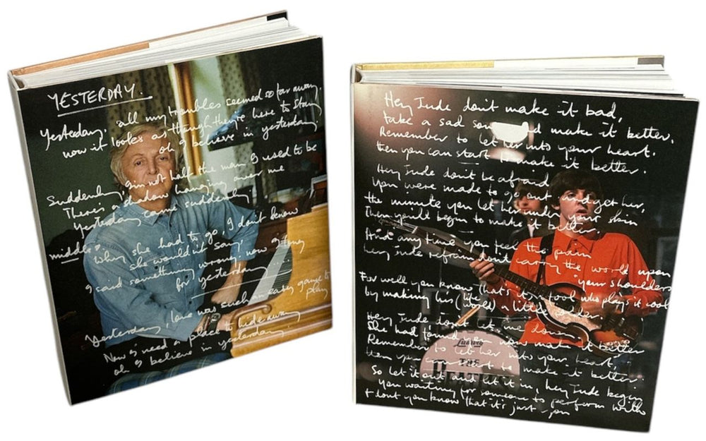 Paul McCartney and Wings The Lyrics: 1956 to the Present UK book MCCBKTH853024