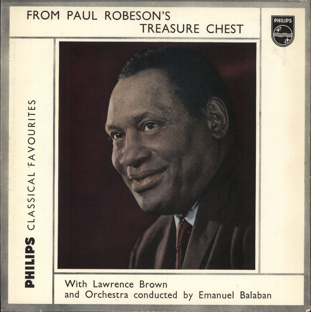 Paul Robeson From Paul Robeson's Treasure Chest UK vinyl LP album (LP record) GBL5559