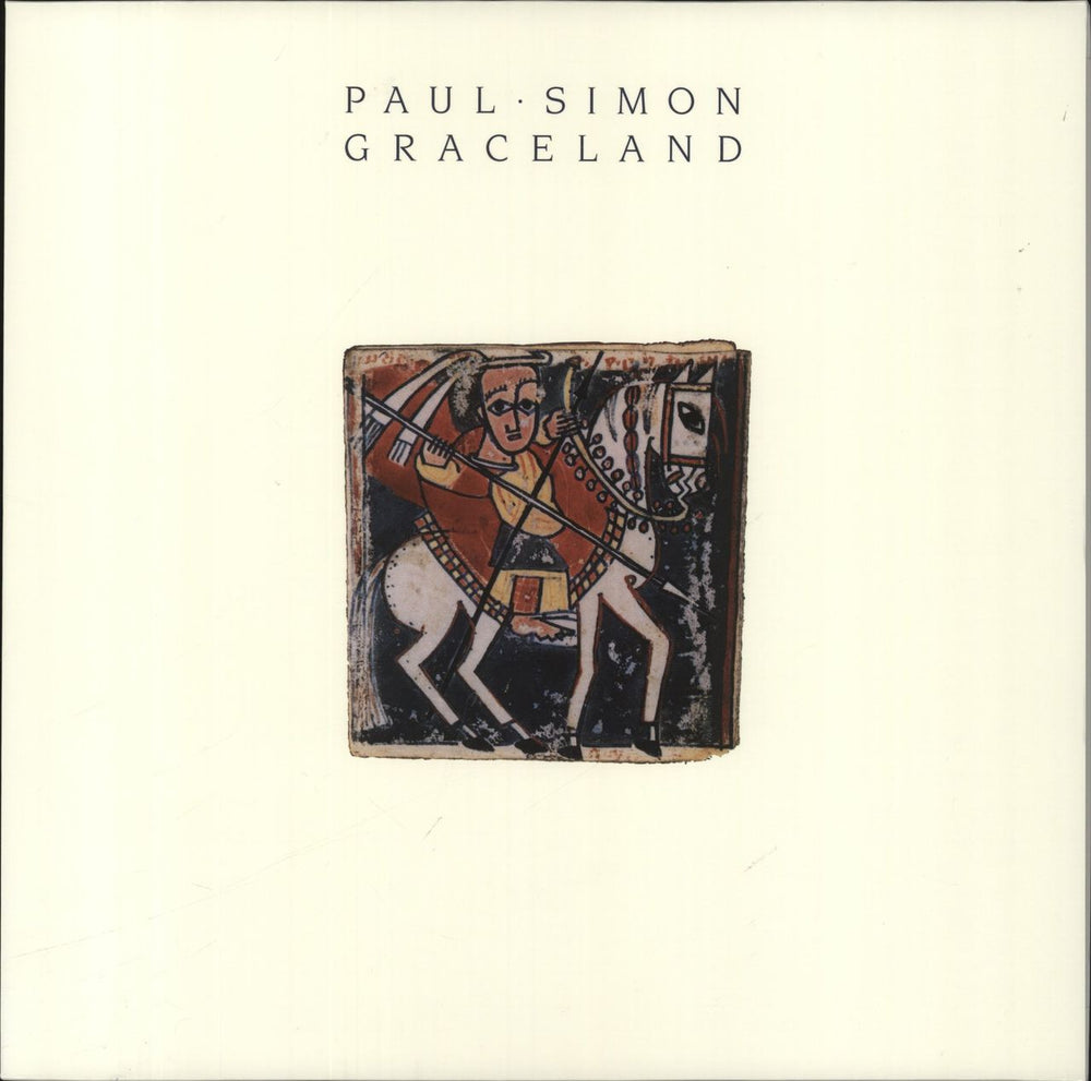 Paul Simon Graceland - Transparent Clear Vinyl UK vinyl LP album (LP record) 19439801821