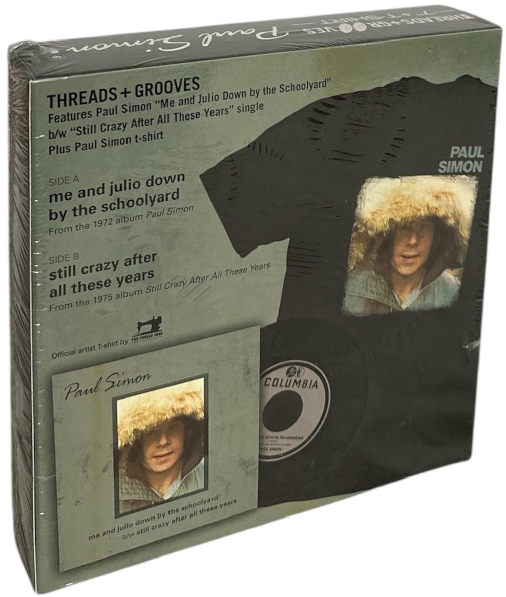Paul Simon Me And Julio Down By The Schoolyard - Sealed US 7" single box set