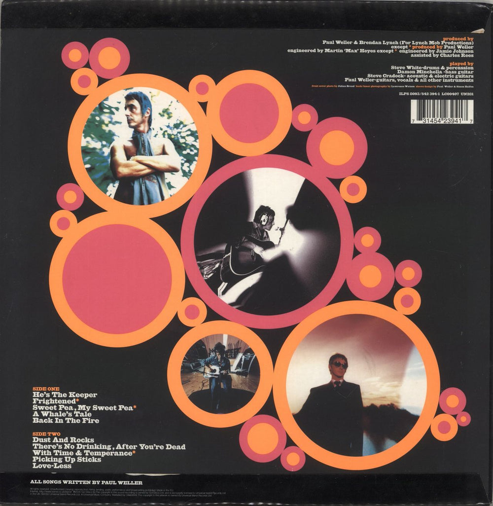 Paul Weller Heliocentric UK vinyl LP album (LP record) 731454239417