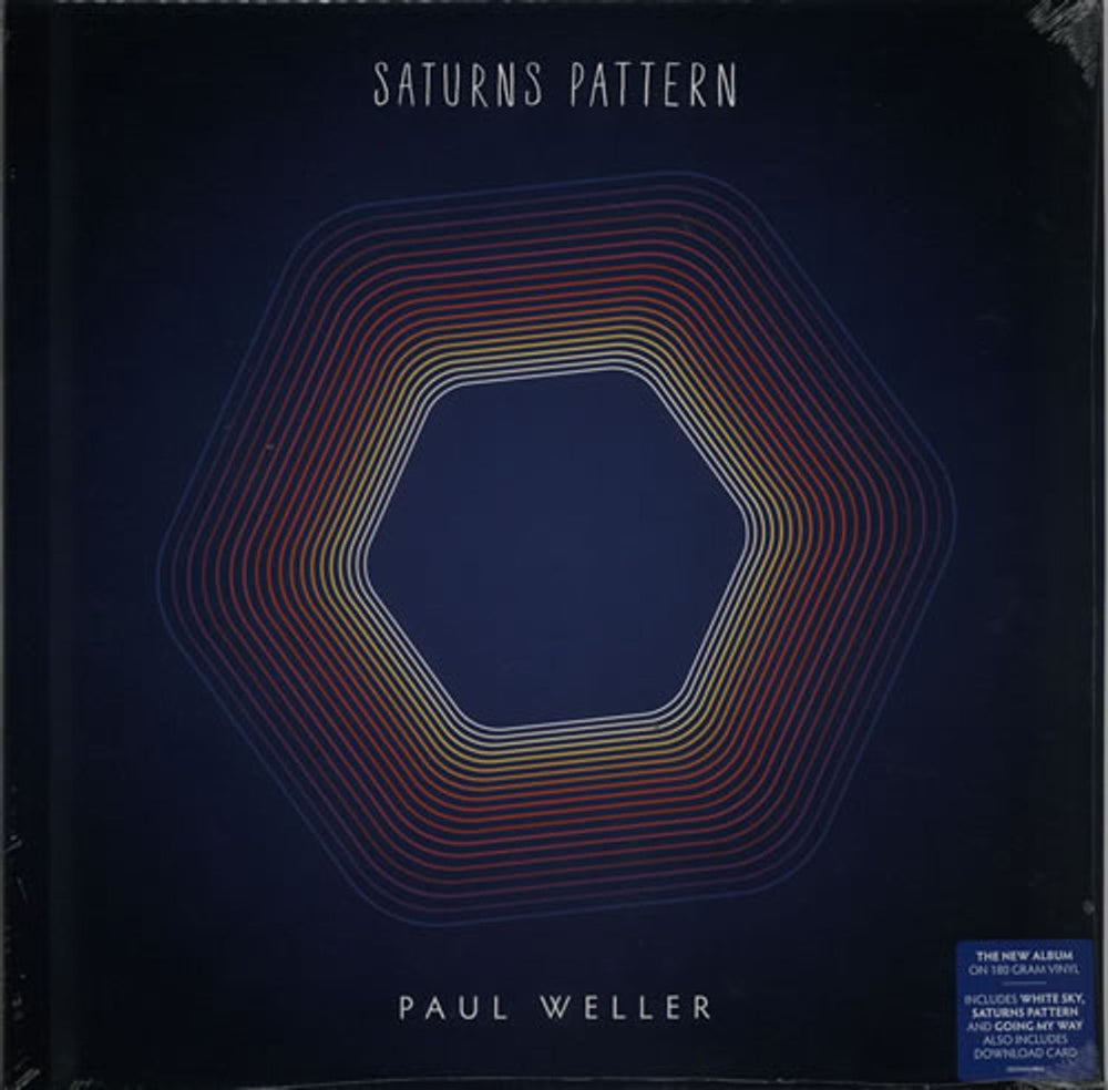 Paul Weller Saturns Pattern - 180gm - Sealed UK vinyl LP album (LP record) 0825646147656