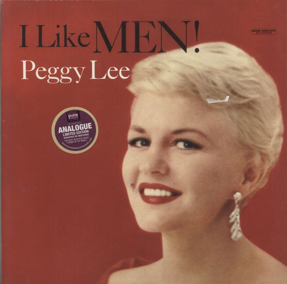 Peggy Lee I Like Men! - 180gm UK vinyl LP album (LP record) PPANT1131