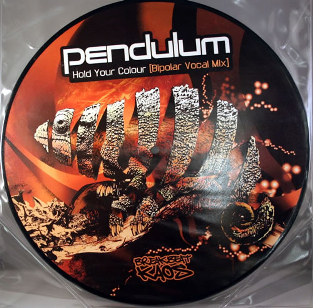 Pendulum Hold Your Colour UK 12" vinyl picture disc (12 inch picture record) BBK016P