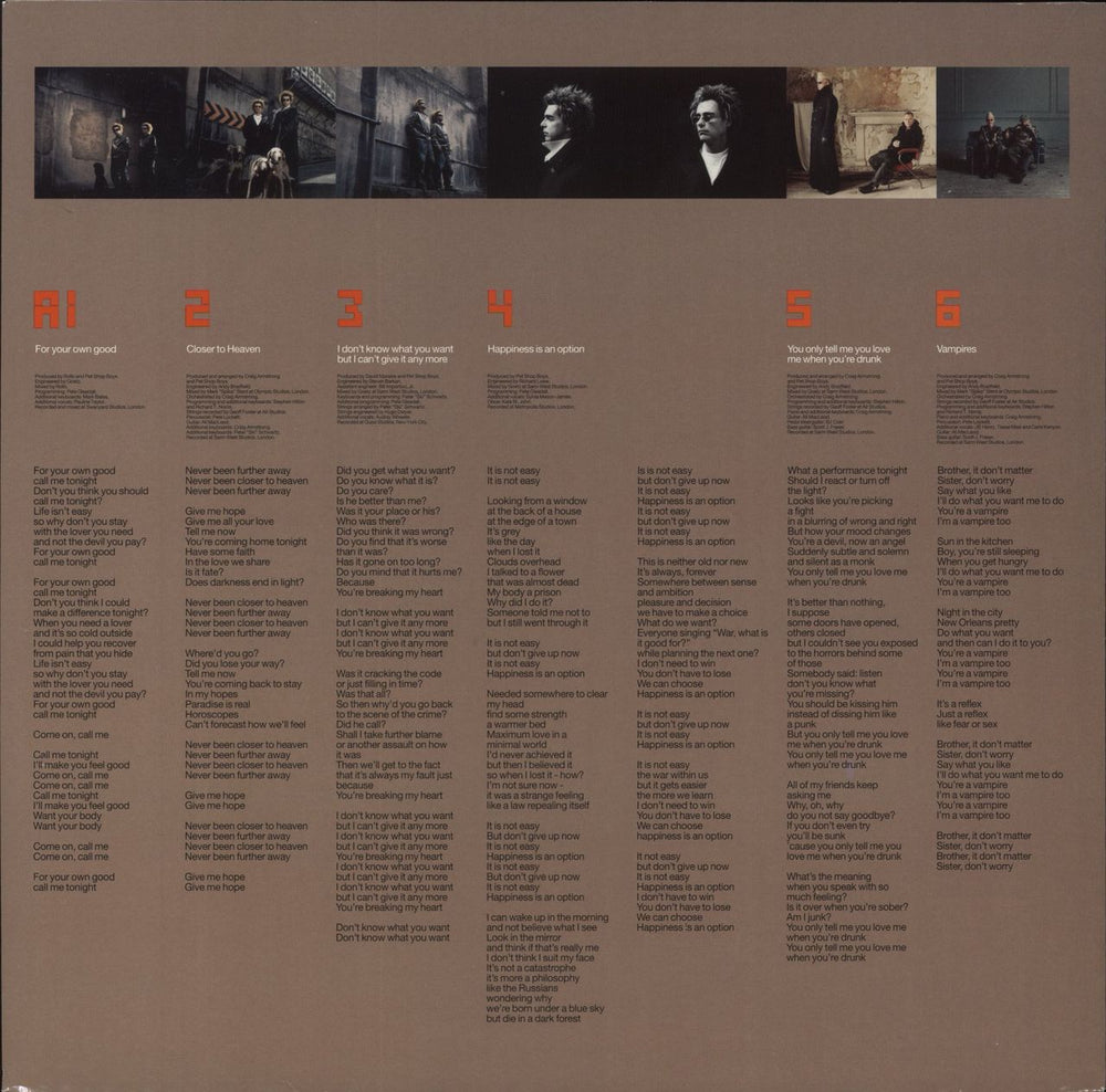 Pet Shop Boys Nightlife - New Old Stock UK vinyl LP album (LP record)