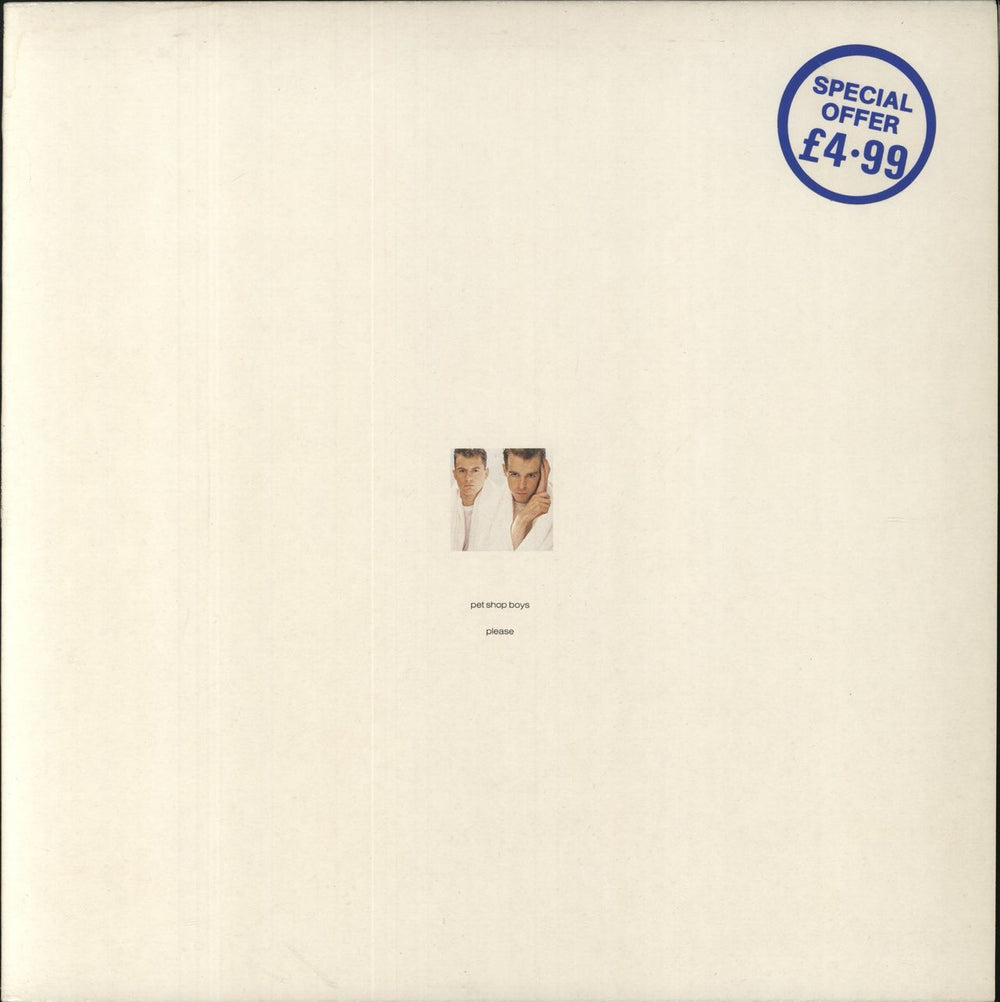 Pet Shop Boys Please - EX UK vinyl LP album (LP record) PCS7303