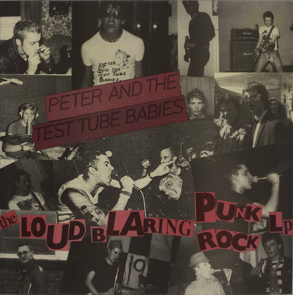 Peter & The Test Tube Babies The Loud Blaring Punk Rock LP UK vinyl LP album (LP record) HP1
