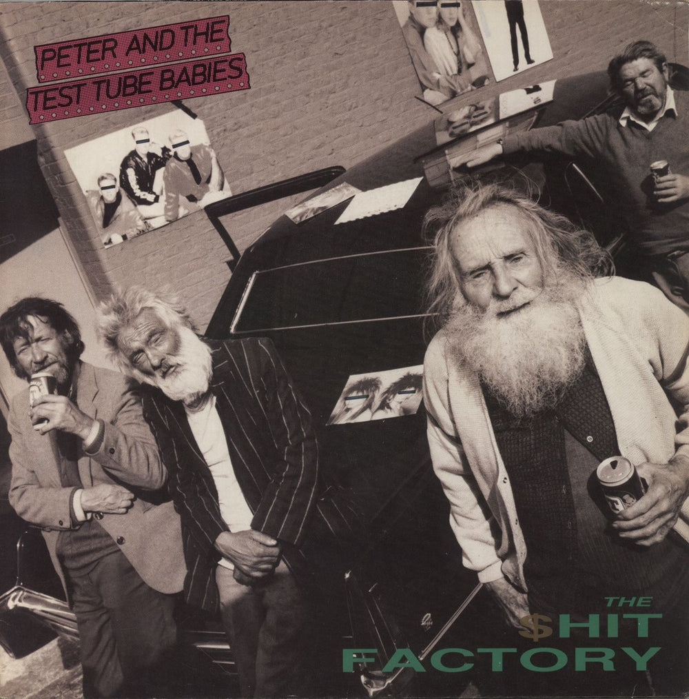 Peter & The Test Tube Babies The $hit Factory German vinyl LP album (LP record) SPV008-30871