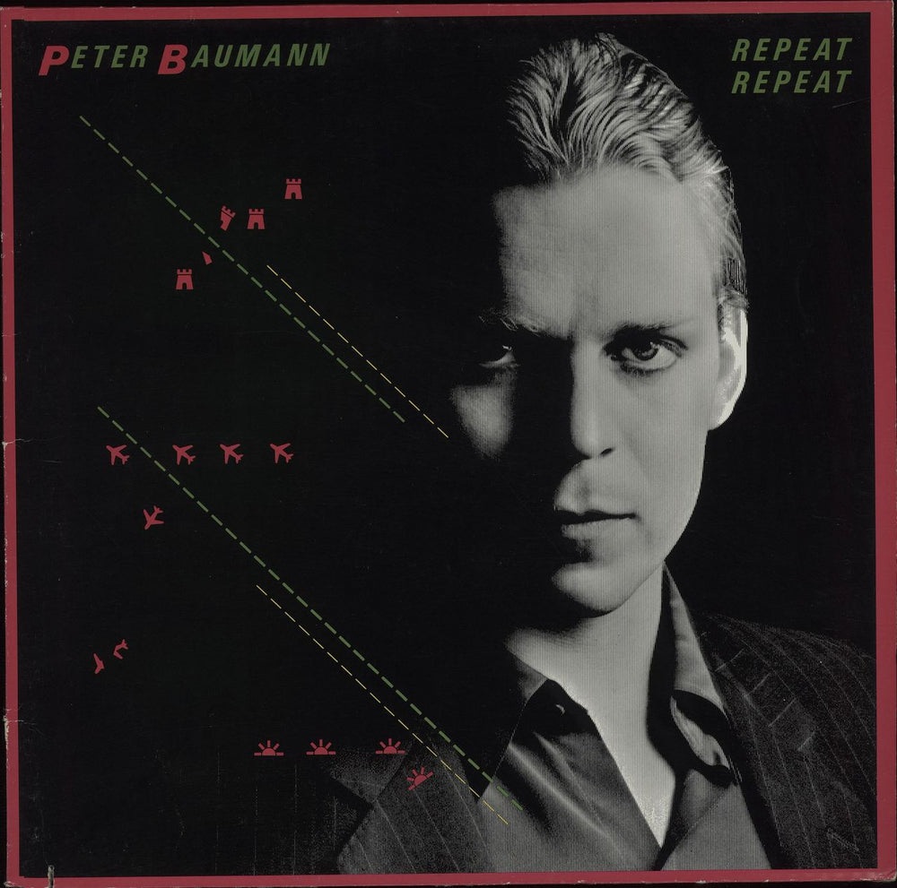 Peter Baumann Repeat Repeat German vinyl LP album (LP record) 204014-320