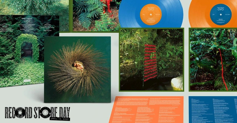 Peter Gabriel Ovo - RSD 2025 - Blue & Orange Vinyl - Half Speed Remaster - Sealed UK 2-LP vinyl record set (Double LP Album) GAB2LOV862283