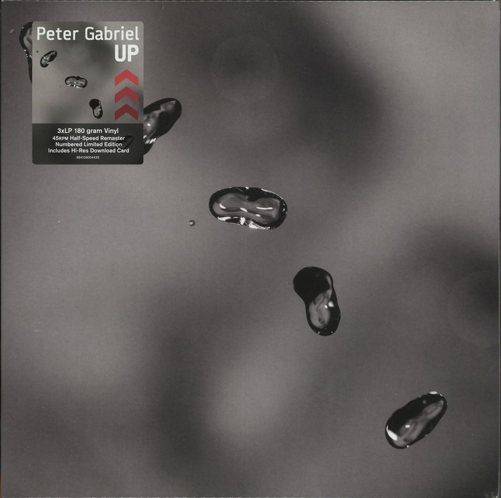 Peter Gabriel Up - 180gm UK 2-LP vinyl record set (Double LP Album) PGLPR11X