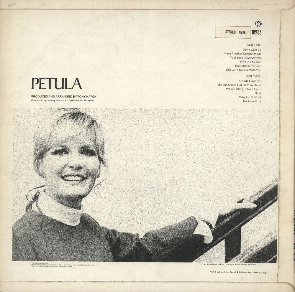 Petula Clark Petula - EX UK vinyl LP album (LP record)