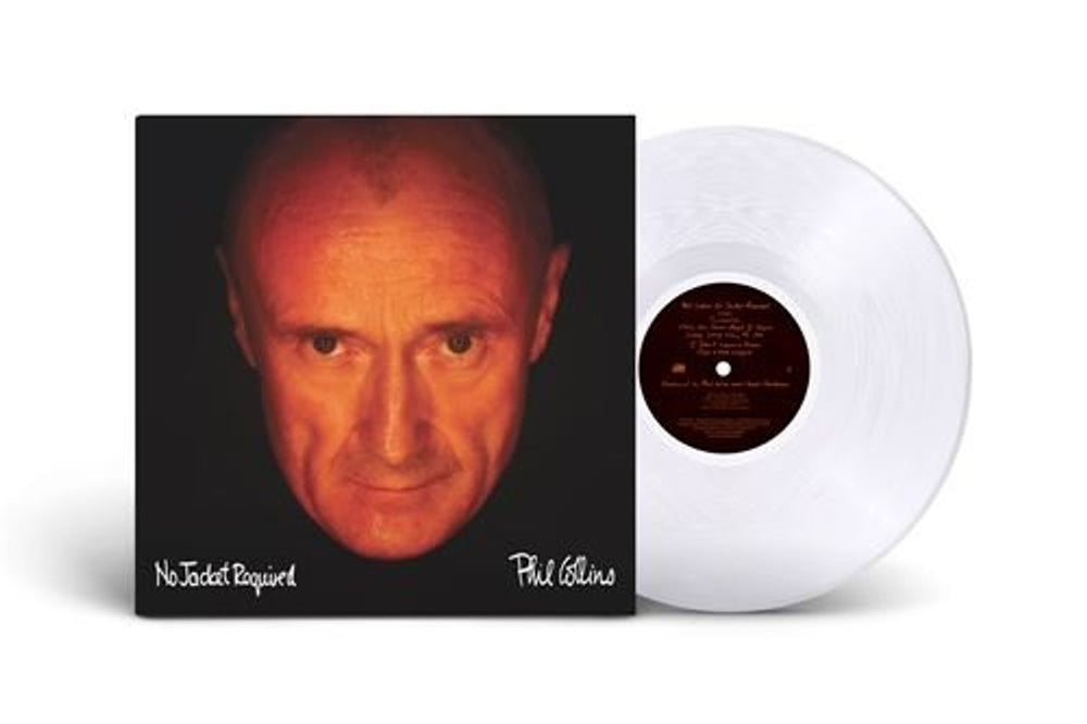 Phil Collins No Jacket Required - Crystal Clear Vinyl - Sealed UK vinyl LP album (LP record) RCV181240