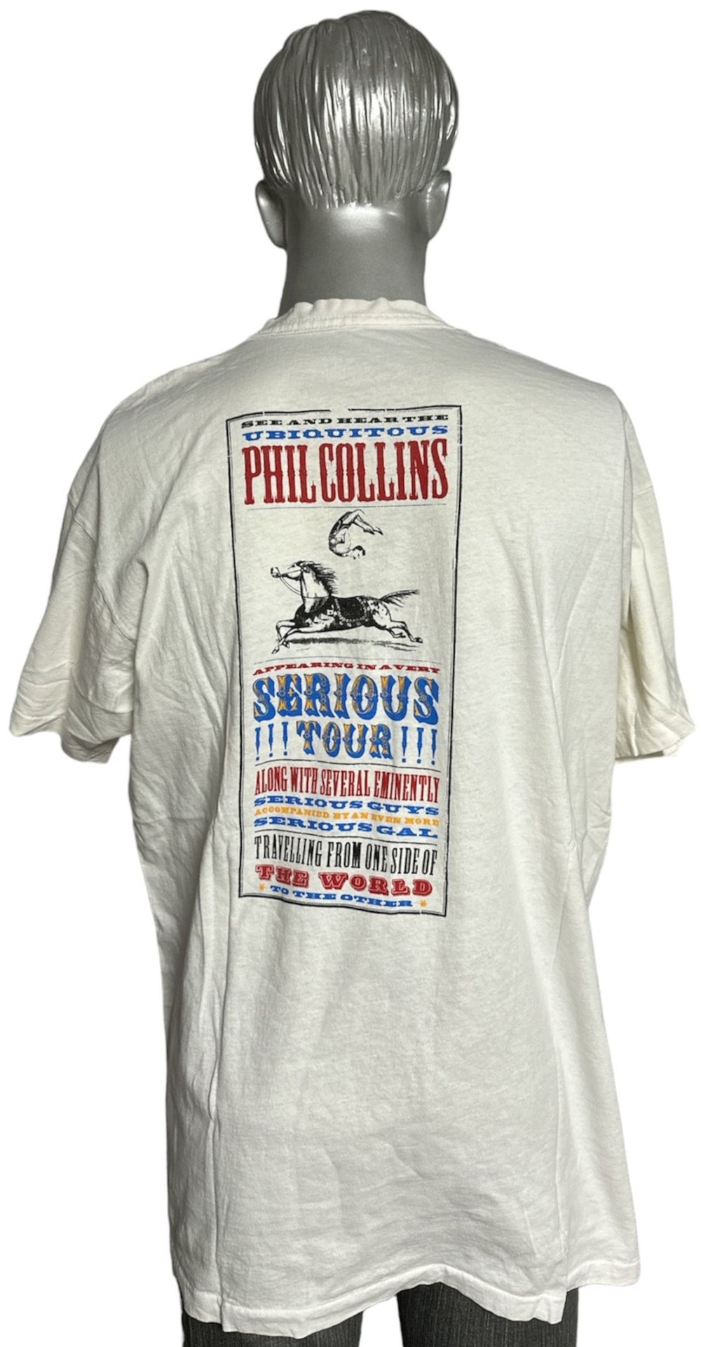 Phil Collins Serious Tour T-Shirt '90 - XXXL UK t-shirt