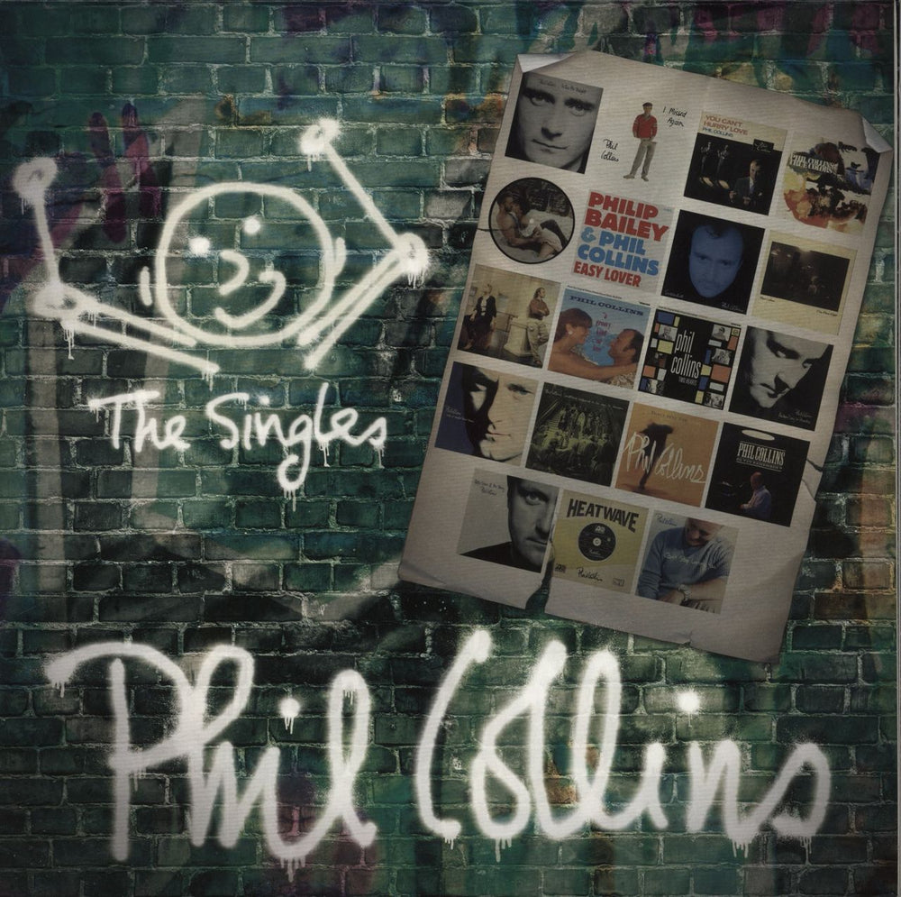 Phil Collins The Singles UK 2-LP vinyl record set (Double LP Album) 0603497860272