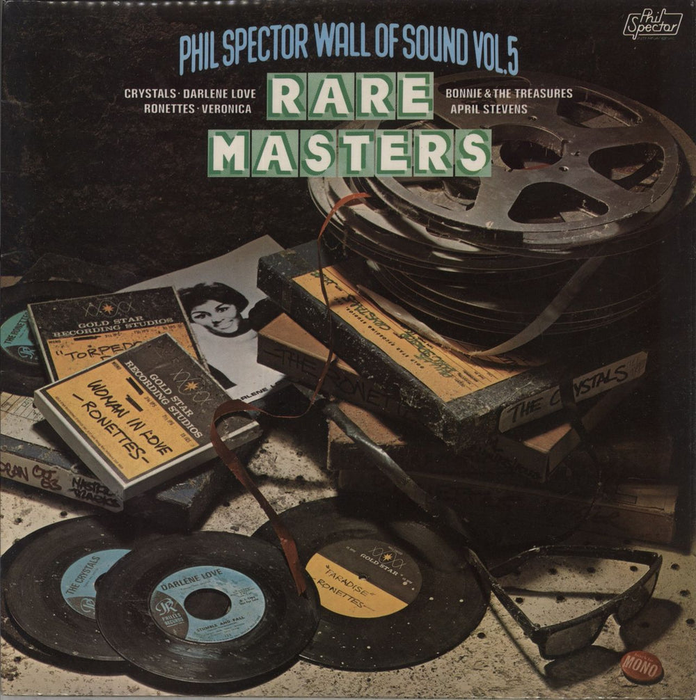 Phil Spector Phil Spector Wall Of Sound Vol. 5 - Rare Masters UK vinyl LP album (LP record) 2307008