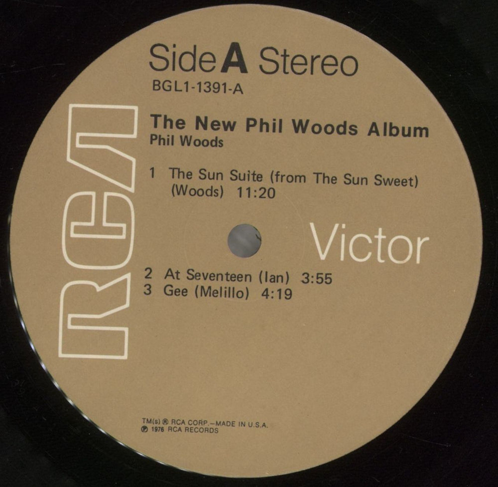 Phil Woods The New Phil Woods Album US vinyl LP album (LP record) PWDLPTH857236