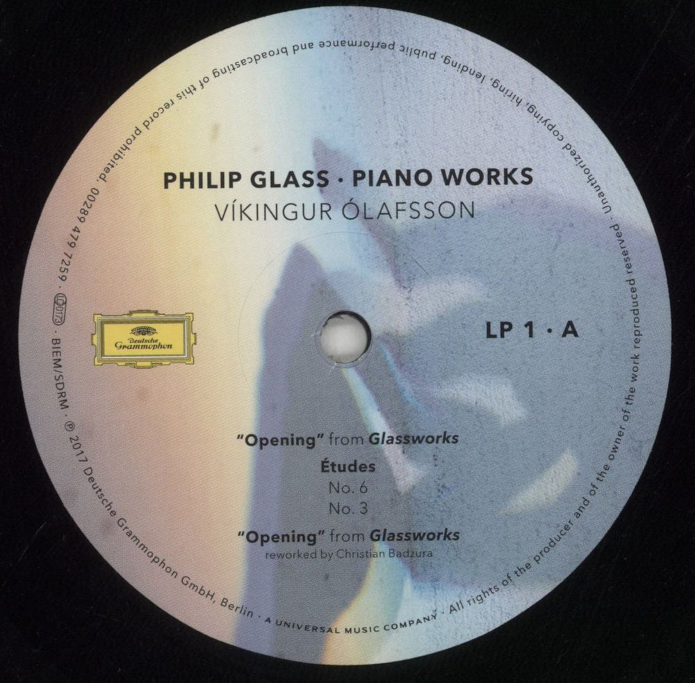 Philip Glass Piano Works - 180g US 2-LP vinyl record set (Double LP Album) PLG2LPI850172