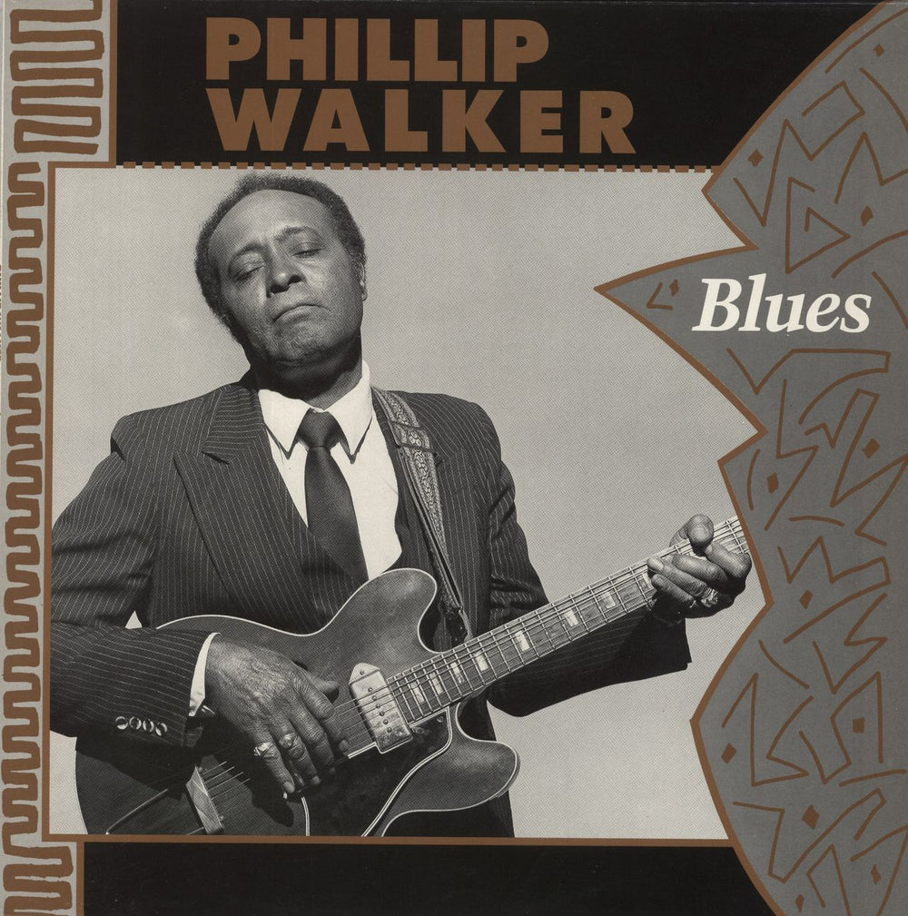 Phillip Walker Blues UK vinyl LP album (LP record) FIEND128