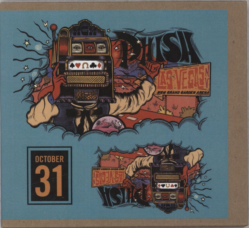 Phish Live Phish: MGM Grand Garden Arena, Las Vegas, NV, 10/31/2018 US 3-CD album set (Triple CD) 10-31-2018