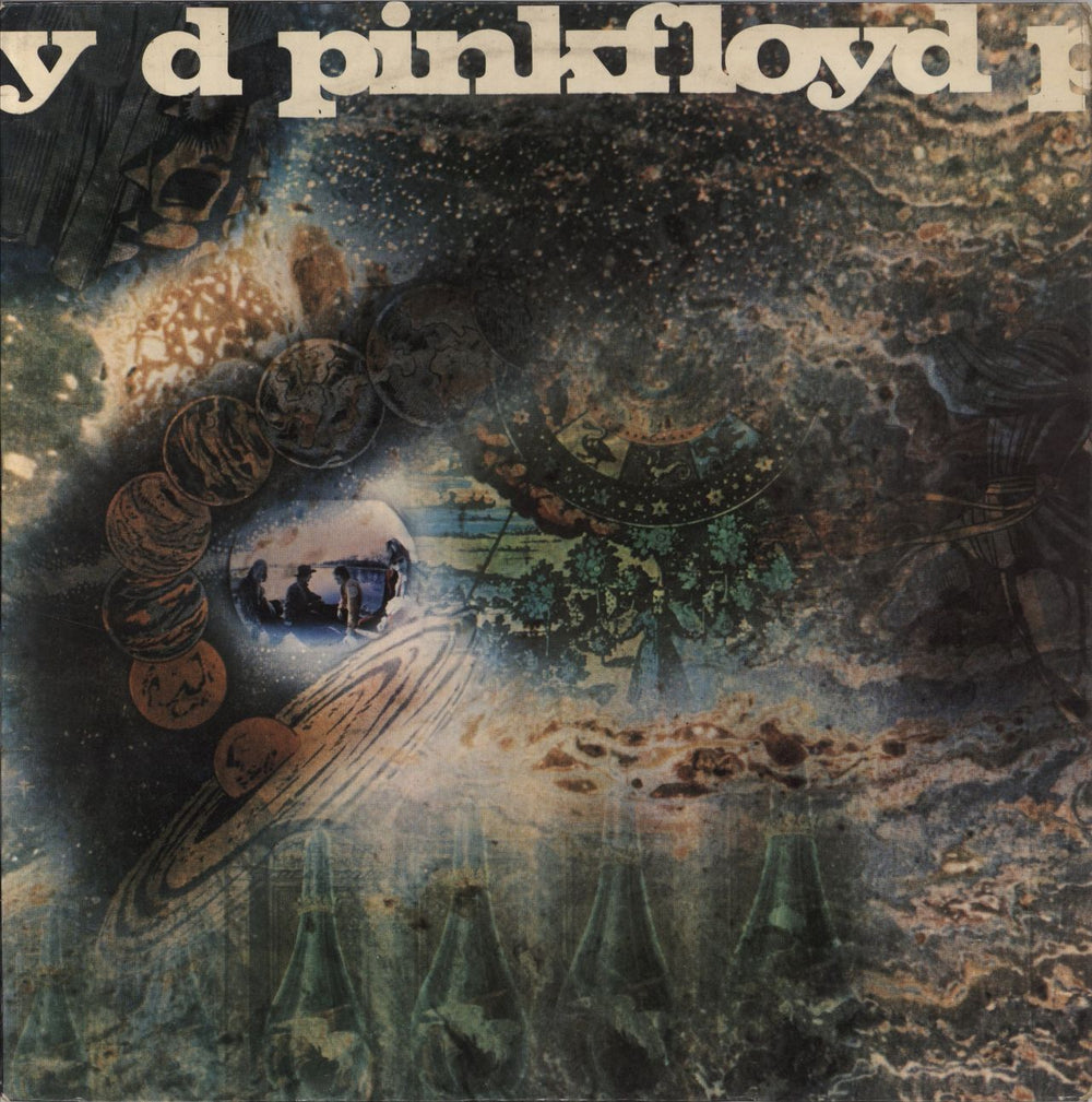 Pink Floyd A Saucerful Of Secrets - 1st - VG UK vinyl LP album (LP record) SCX6258