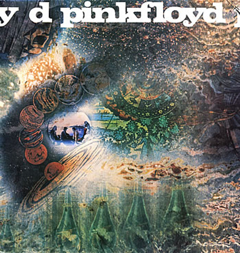 Pink Floyd A Saucerful Of Secrets UK vinyl LP album (LP record) FA3163