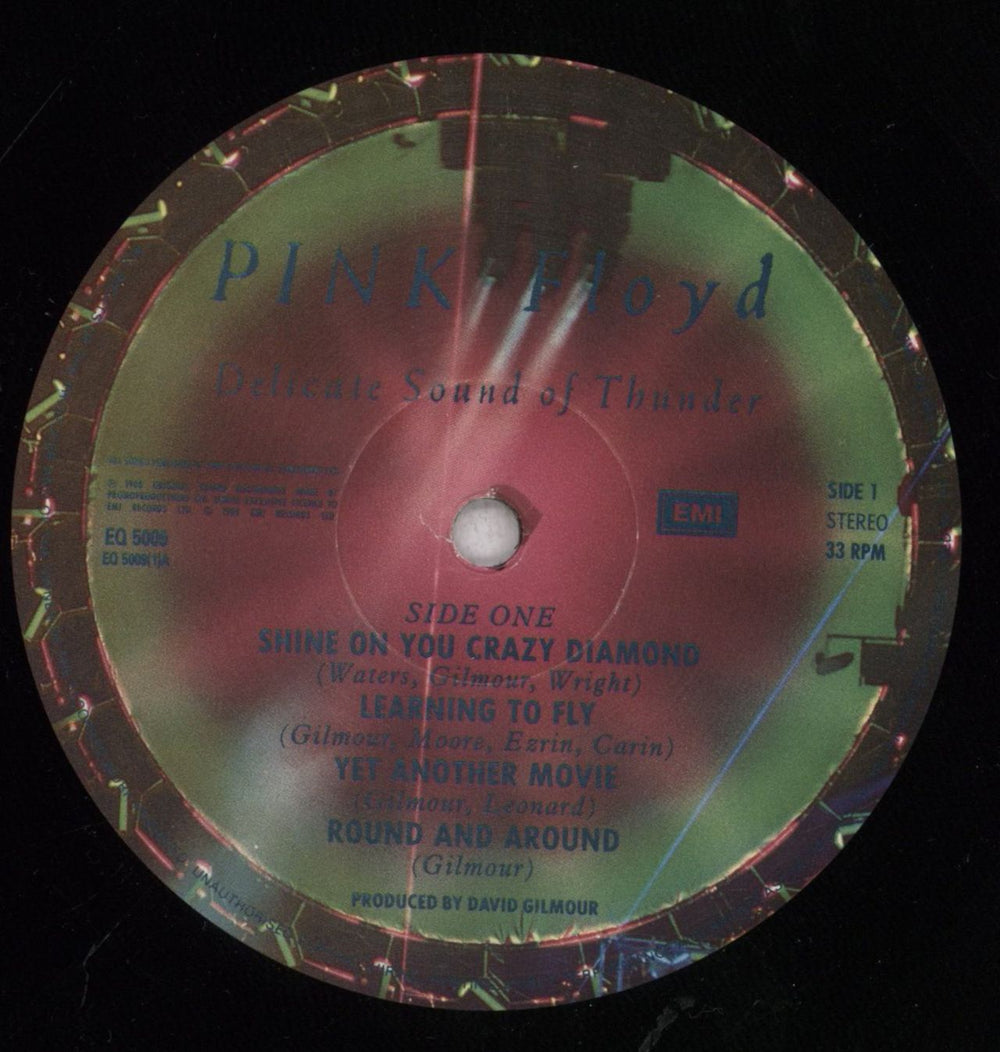 Pink Floyd Delicate Sound Of Thunder UK 2-LP vinyl record set (Double LP Album) PIN2LDE232785