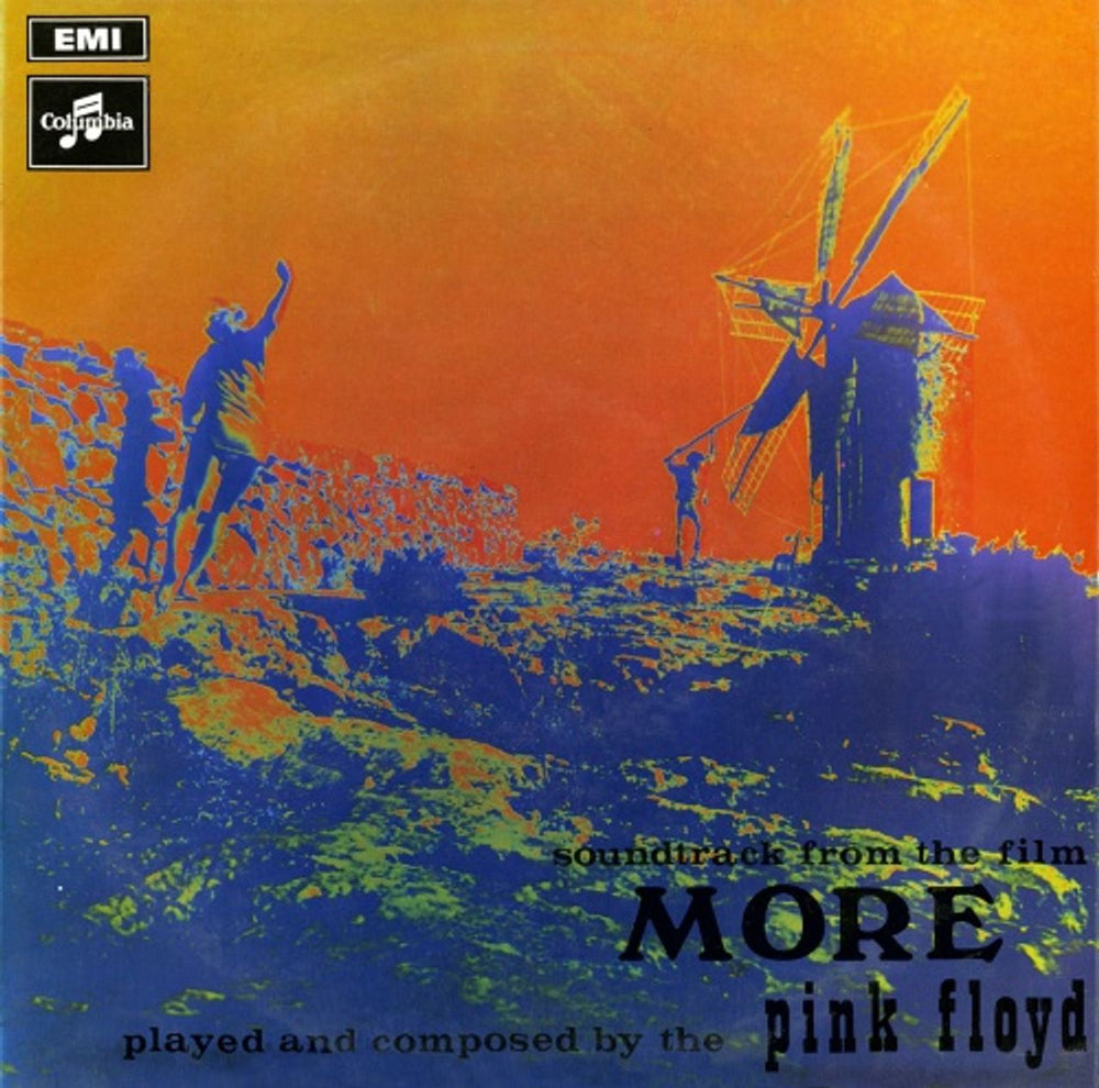 Pink Floyd More - 2nd - EX UK vinyl LP album (LP record) SCX6346