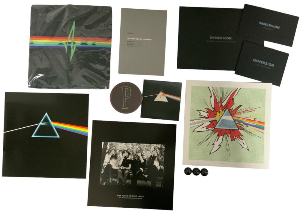 Pink Floyd The Dark Side Of The Moon - Immersion Box - EX UK box set PINBXTH835103