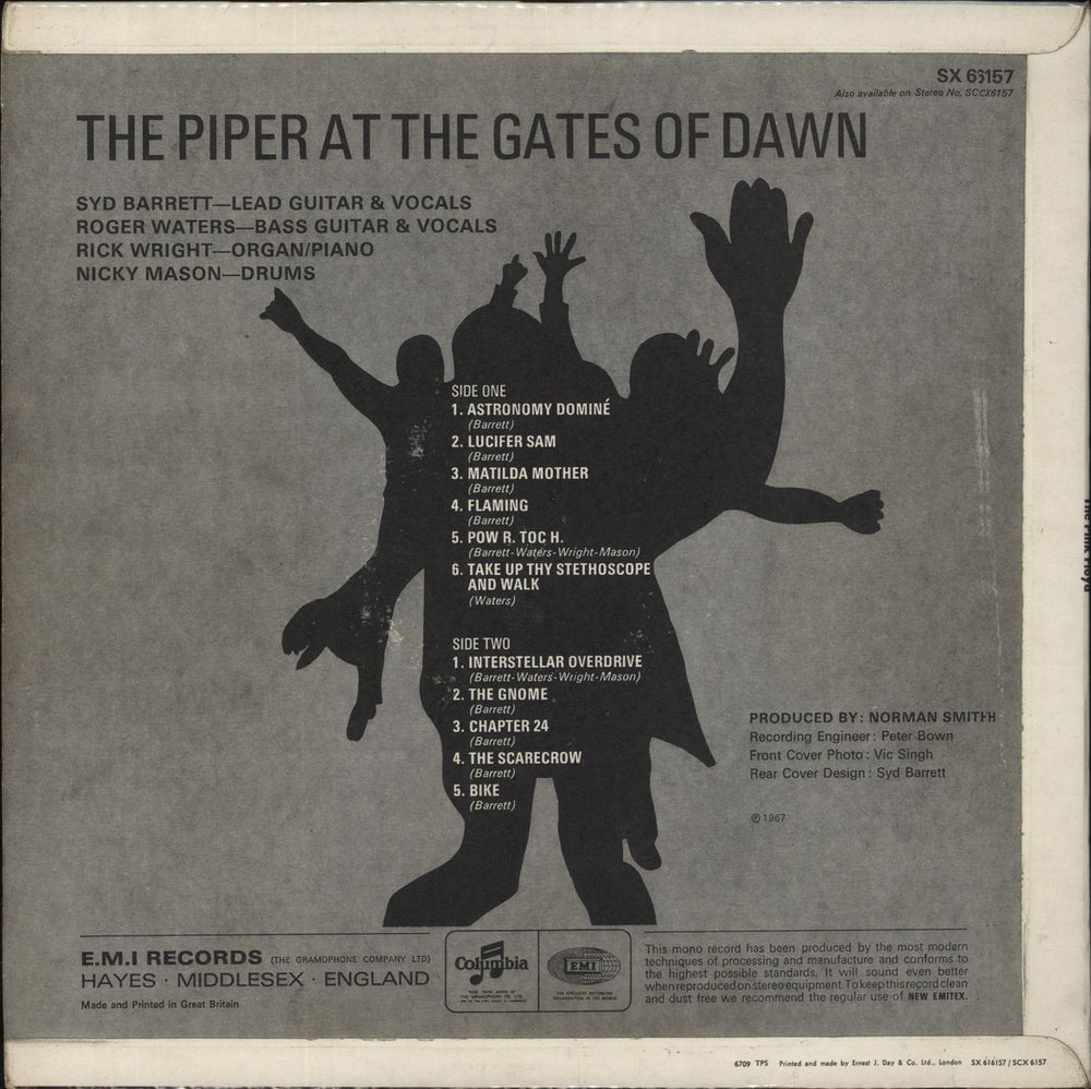 Pink Floyd The Piper At The Gates Of Dawn - 1st (a) - EX UK vinyl LP album (LP record)