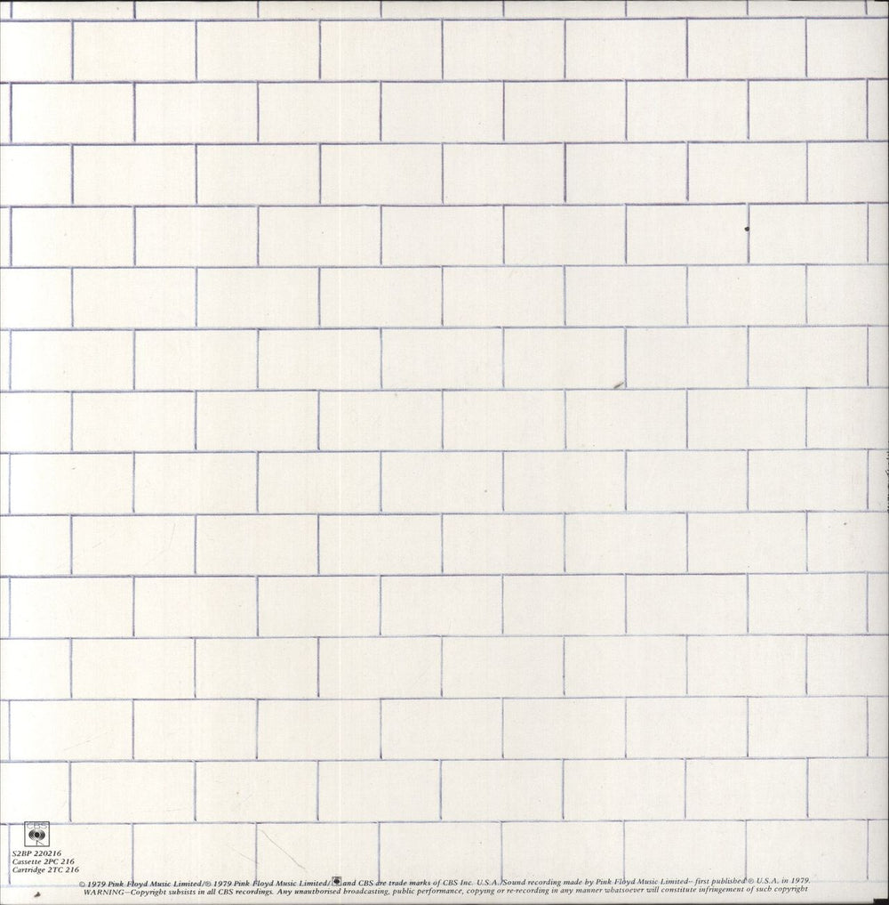Pink Floyd The Wall - 3rd Australian 2-LP vinyl record set (Double LP Album)