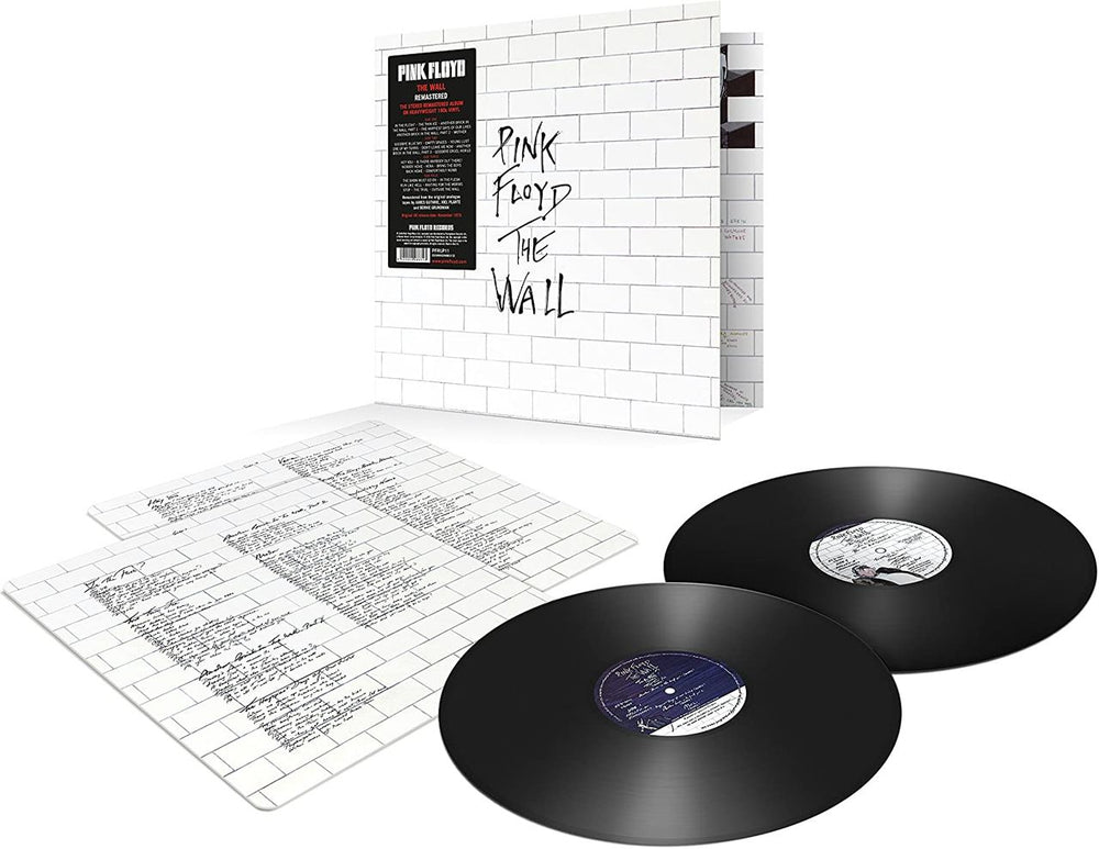 Pink Floyd The Wall - Remastered 180 Gram - Sealed UK 2-LP vinyl record set (Double LP Album) PIN2LTH700342