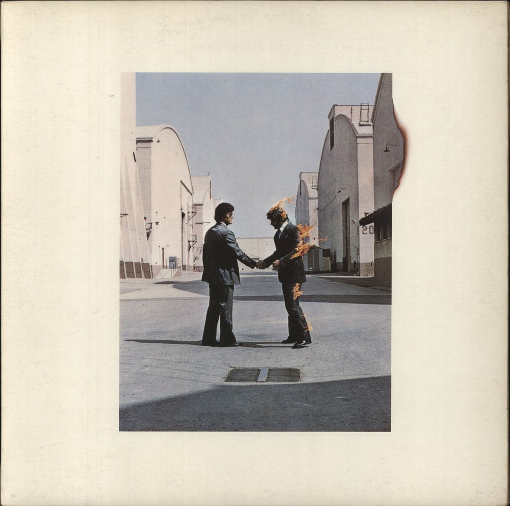 Pink Floyd Wish You Were Here - 2nd(A) - Complete UK vinyl LP album (LP record) SHVL814