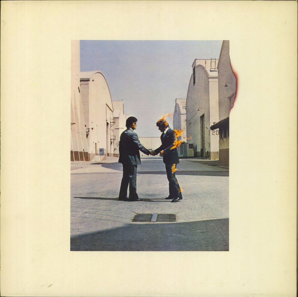 Pink Floyd Wish You Were Here - 2nd UK vinyl LP album (LP record) SHVL814