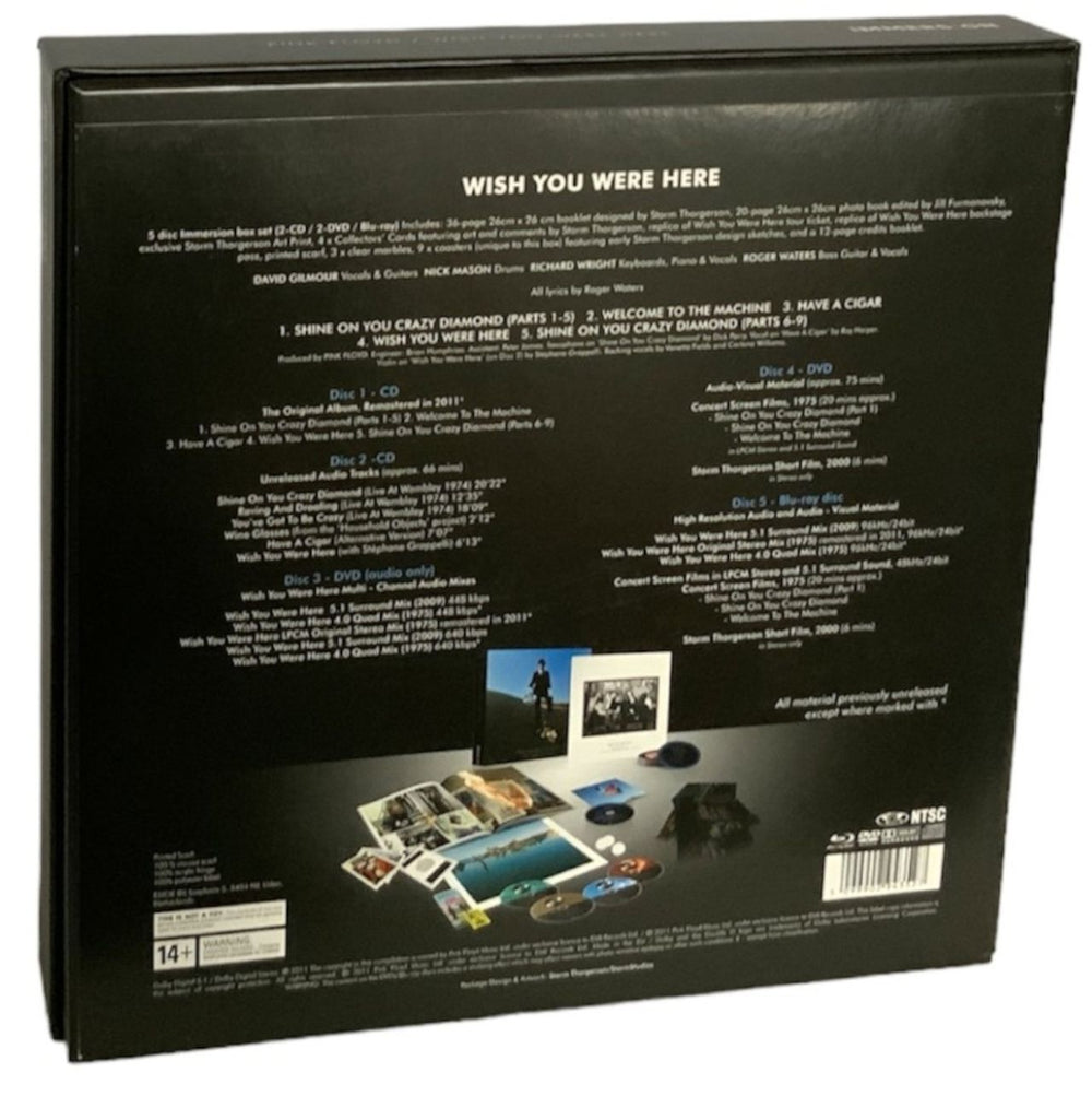 Pink Floyd Wish You Were Here - Immersion Box - EX UK box set 5099902943527